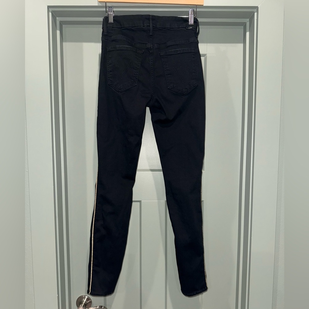Mother Denim High Waisted Looker Jeans- Not Quilty One Liner-size 26 - Picture 9 of 16